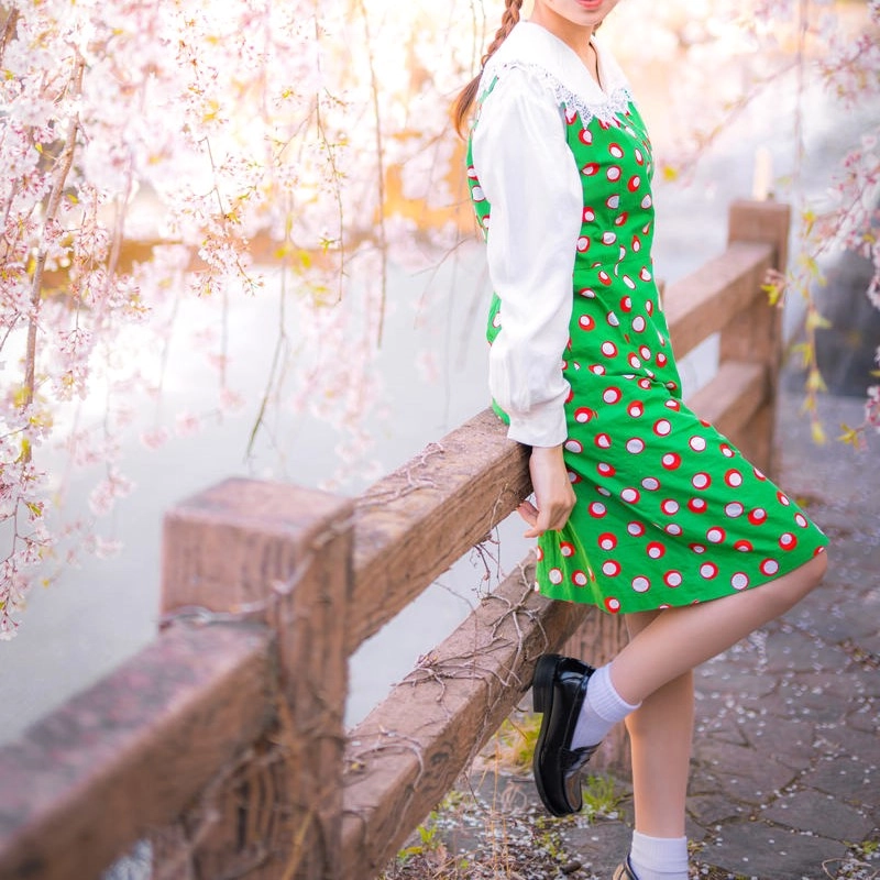 グリーン・ライチ・ドレス