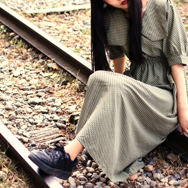 グリーン・ライチ・ドレス