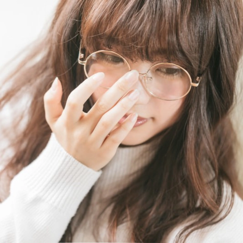 ピンクトリム・ラウンドグラス